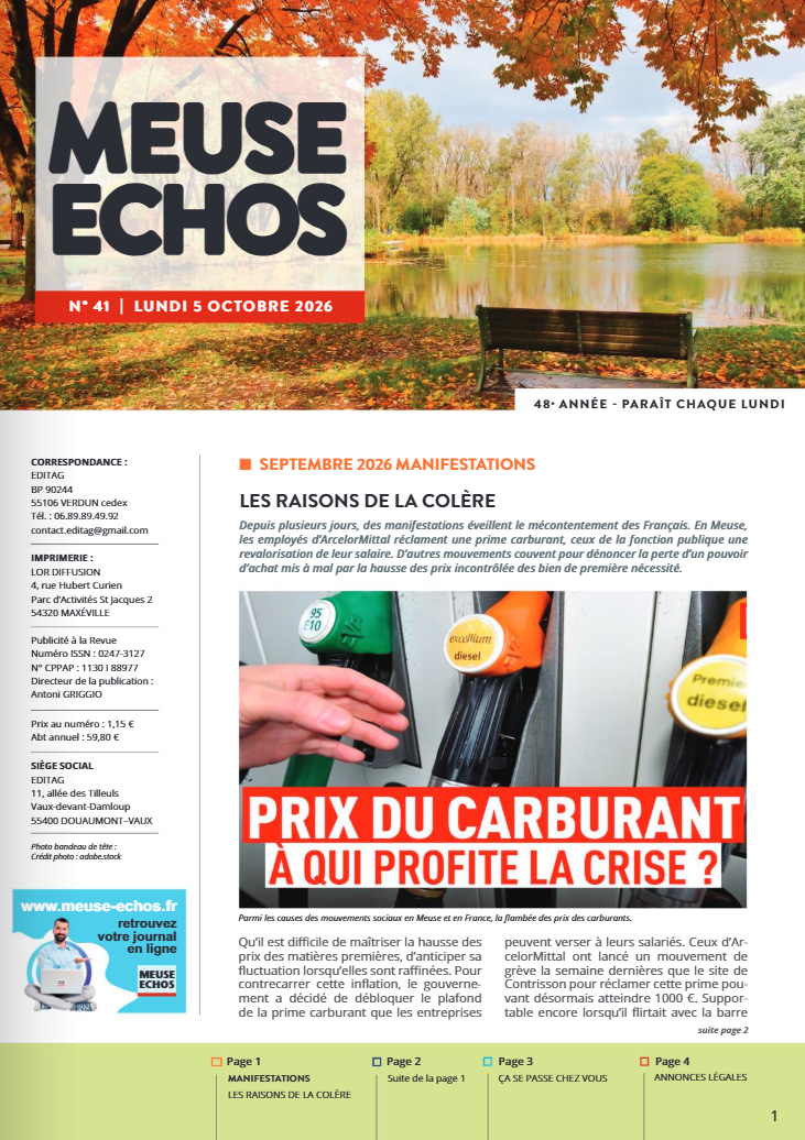 Lundi 5 octobre